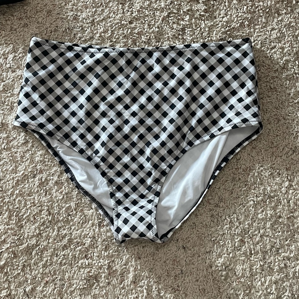 Old Navy High Waist Swim Bottoms NWOT
